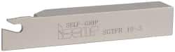 Iscar - SGTF, Right Hand Cut, 1.75" Max Workpc Diam, GFN, GFR Insert, Indexable Cutoff Toolholder - 3/4" Shank Width, 3/4" Shank Height, 4-1/2" OAL - Exact Tool & Supply