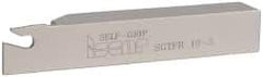 Iscar - SGTF, Right Hand Cut, 1.75" Max Workpc Diam, GFN, GFR Insert, Indexable Cutoff Toolholder - 3/4" Shank Width, 3/4" Shank Height, 4-1/2" OAL - Exact Tool & Supply