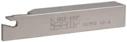 Iscar - SGTF, Right Hand Cut, 2" Max Workpc Diam, GFN, GFR Insert, Indexable Cutoff Toolholder - 3/4" Shank Width, 3/4" Shank Height, 4-1/2" OAL - Exact Tool & Supply