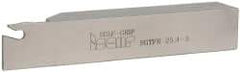 Iscar - SGTF, Right Hand Cut, 2-1/4" Max Workpc Diam, GFN, GFR Insert, Indexable Cutoff Toolholder - 1" Shank Width, 1" Shank Height, 5.9" OAL - Exact Tool & Supply