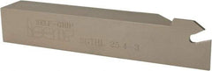 Iscar - SGTH, Left Hand Cut, 2.05" Max Workpc Diam, GTN 3.., GTL 3.. Insert, Indexable Cutoff Toolholder - 0.98 Max Depth of Cut, 1" Shank Width, 1" Shank Height, 5.9" OAL - Exact Tool & Supply