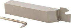 Iscar - SGTH, Right Hand Cut, 2.05" Max Workpc Diam, GTN 3.., GTR 3.. Insert, Indexable Cutoff Toolholder - 0.98 Max Depth of Cut, 1" Shank Width, 1" Shank Height, 5.9" OAL - Exact Tool & Supply