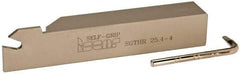 Iscar - SGTH, Right Hand Cut, 2.44" Max Workpc Diam, GTN 4.., GTR 4.. Insert, Indexable Cutoff Toolholder - 1.1 Max Depth of Cut, 1" Shank Width, 1" Shank Height, 5.9" OAL - Exact Tool & Supply