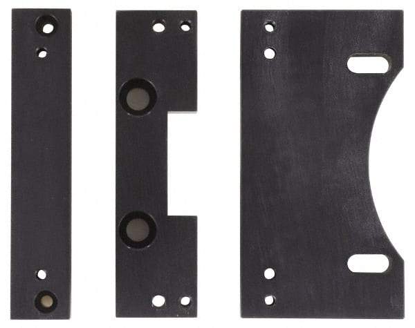 Newall - DRO Bracket Kit - Knee & Turret Mill Mounting, Horizontal or Vertical Mounting Orientation, Use with NMS300 DRO, NMS800 DRO, Spherosyn Encoder - Exact Tool & Supply