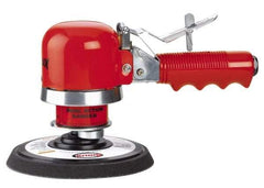 Sioux Tools - 10,000 OPM, 4, 28 CFM Air Consumption, Dual Action Air Orbital Sander - Round Pad, 1/4 NPT Inlet - Exact Tool & Supply