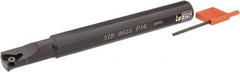 Iscar - Internal Thread, Right Hand Cut, 3/4" Shank Width x 3/4" Shank Height Indexable Threading Toolholder - 7" OAL, P 16 Insert Compatibility, SI Toolholder, Series SIR - Exact Tool & Supply