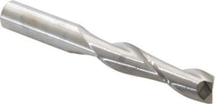 Niagara Cutter - 1/2", 2" LOC, 1/2" Shank Diam, 4" OAL, 2 Flute, Solid Carbide Square End Mill - Single End, Uncoated, Spiral Flute, 30° Helix, Centercutting, Right Hand Cut, Right Hand Flute, Series C230 - Exact Tool & Supply