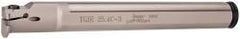 Iscar - TGI, Internal, Right Hand, 0.31" Max Depth of Cut, 0.118" Max Groove Width, Indexable Grooving Tool Holder - TGMF Insert Compatibility, 1" Shank Width, 7.85" OAL, Through Coolant - Exact Tool & Supply