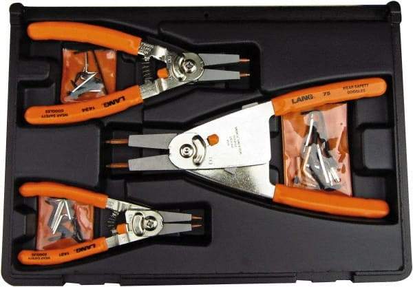 Lang - Retaining Ring Pliers - Standard Jaw, Standard Head - Exact Tool & Supply