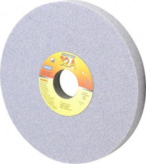 Norton - 7" Diam x 1-1/4" Hole x 3/4" Thick, J Hardness, 60 Grit Surface Grinding Wheel - Aluminum Oxide, Type 5, Medium Grade, 3,600 Max RPM, Vitrified Bond, One-Side Recess - Exact Tool & Supply