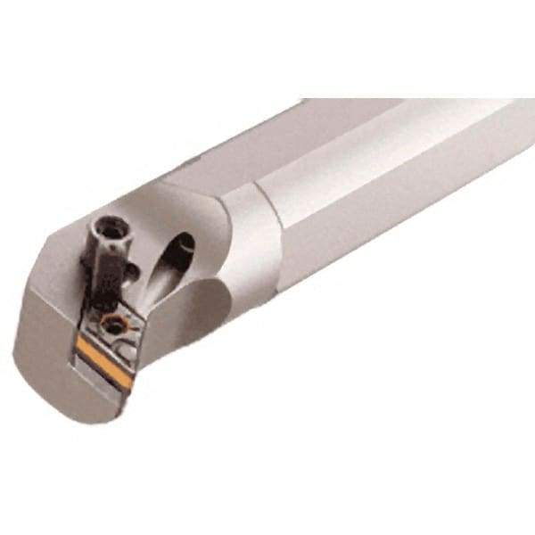 Iscar - 1.16" Min Bore Diam, 8" OAL, 3/4" Shank Diam, A-MDUN Indexable Boring Bar - 1.38" Max Bore Depth, DNMG 33.. Insert, Clamp Holding Method - Exact Tool & Supply