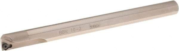 Iscar - 0.67" Min Bore Diam, 8" OAL, 5/8" Shank Diam, BBN Indexable Boring Bar - TP.. 2 Insert, Screw Holding Method - Exact Tool & Supply