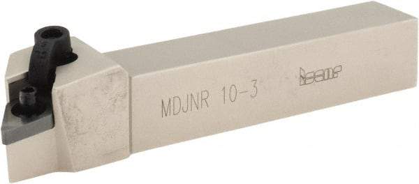 Iscar - MDJN, Right Hand Cut, 93° Lead Angle, 5/8" Shank Height x 5/8" Shank Width, Negative Rake Indexable Turning Toolholder - 4" OAL, DNMG 33.. Insert Compatibility, Series Isoturn - Exact Tool & Supply