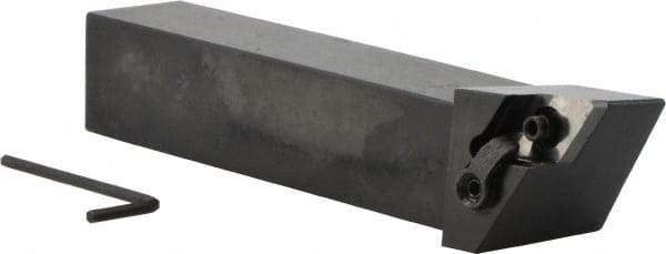 Iscar - MDJN, Right Hand Cut, 93° Lead Angle, 1" Shank Height x 1" Shank Width, Negative Rake Indexable Turning Toolholder - 6" OAL, DN..4.. Insert Compatibility, Series Isoturn - Exact Tool & Supply