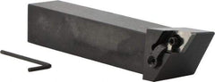 Iscar - MDJN, Right Hand Cut, 93° Lead Angle, 1" Shank Height x 1" Shank Width, Negative Rake Indexable Turning Toolholder - 6" OAL, DN..4.. Insert Compatibility, Series Isoturn - Exact Tool & Supply
