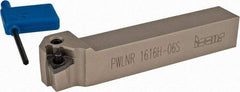 Iscar - PWLN, Right Hand Cut, 16mm Shank Height x 16mm Shank Width, Negative Rake Indexable Turning Toolholder - 100mm OAL, WN.. Insert Compatibility, Series Isoturn - Exact Tool & Supply