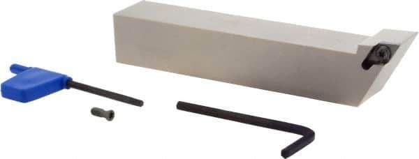 Iscar - SDJC, Right Hand Cut, 1" Shank Height x 1" Shank Width, Neutral Rake Indexable Turning Toolholder - 6" OAL, DC..3 Insert Compatibility, Series Isoturn - Exact Tool & Supply