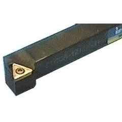 Iscar - STGC, Left Hand Cut, 91° Lead Angle, 1/2" Shank Height x 1/2" Shank Width, Neutral Rake Indexable Turning Toolholder - 3-1/2" OAL, TC.T 2 Insert Compatibility, Series Isoturn - Exact Tool & Supply