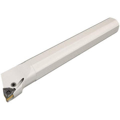 Iscar - 32mm Min Bore Diam, 250mm OAL, 25mm Shank Diam, S-PWLN Indexable Boring Bar - 47mm Max Bore Depth, WNM.. 0804.. Insert, Lever Holding Method - Exact Tool & Supply