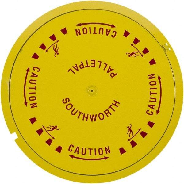 Pallet Pal - Turntables Type: Low Profile Disk Diameter (Inch): 43-5/8 - Exact Tool & Supply