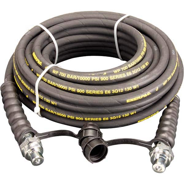 Enerpac - Hydraulic Pump Hose Inside Diameter (Inch): 0.25 Hose Length (Feet): 50.00 - Exact Tool & Supply
