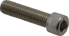 Value Collection - 1/4-28 UNF Hex Socket Drive, Socket Cap Screw - Grade 316 Stainless Steel, Uncoated, 1" Length Under Head - Exact Tool & Supply