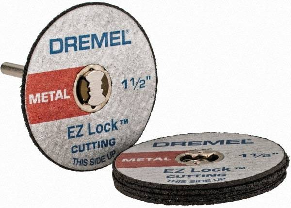 Dremel - 1/3" Hole, Bow Tie Mandrel Kit - 1-1/2" OAL, 1/8" Shank Diam - Exact Tool & Supply
