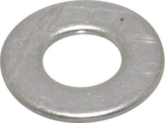 Value Collection - #10 Screw, Grade 316 Stainless Steel Standard Flat Washer - 13/64" ID x 7/16" OD, 0.031" Thick, Plain Finish - Exact Tool & Supply