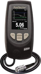 Made in USA - 0 to 250 mil Color LCD Coating Thickness Gage - For Use with PosTector 200, 6000, DPM, SPG & UTG Probes - Exact Tool & Supply