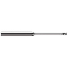 Harvey Tool - Corner Radius & Corner Chamfer End Mills; Mill Diameter (mm): 1.20 ; Mill Diameter (Inch): 3/64 ; Mill Diameter (Decimal Inch): 0.0470 ; End Type: Corner Radius ; Corner Radius (Decimal Inch): 0.0050 ; Number of Flutes: 3 - Exact Tool & Supply