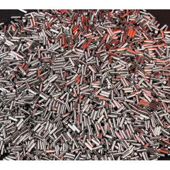 Techniks - Tumbling Media Carrier Material: Steel Abrasive Material: 304 Stainless Steel - Exact Tool & Supply