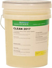 Master Fluid Solutions - 5 Gal Pressure Washing Spray Alkaline In-process Cleaners - Pail, Low Foam Formula - Exact Tool & Supply