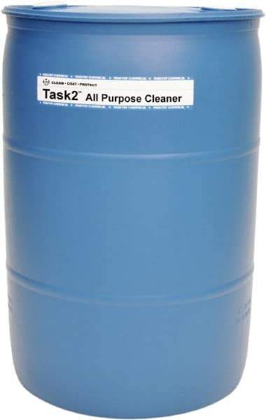 Master Fluid Solutions - 54 Gal Drum All-Purpose Cleaner - Liquid, Water-Based Cleaning Agent, Citrus - Exact Tool & Supply