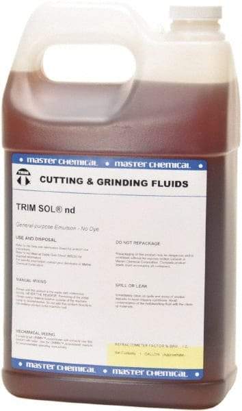 Master Fluid Solutions - 1 Gal Jug Cutting & Grinding Fluid - Liquid - Exact Tool & Supply