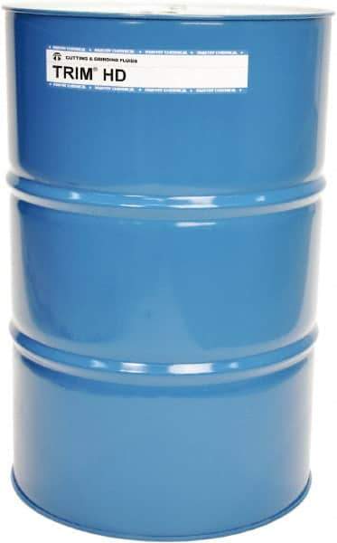 Master Fluid Solutions - Trim HD, 54 Gal Drum Cutting & Grinding Fluid - Synthetic, For Cutting, Grinding - Exact Tool & Supply