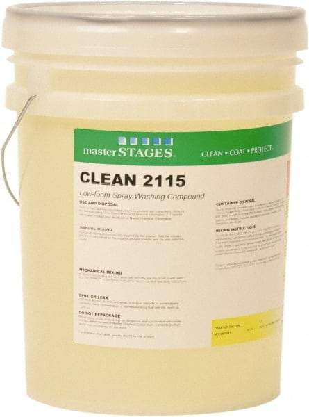 Master Fluid Solutions - 5 Gal Pressure Washing Cleaner - Pail - Exact Tool & Supply