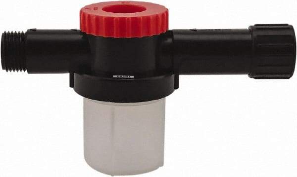 CRC - 5/8 GHT Garden Hose Mixer Unit - Plastic, Standard Shank Female Swivel Connector - Exact Tool & Supply