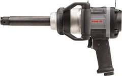 Proto - 1" Drive, 5,000 RPM, 2,500 Ft/Lb Torque Impact Wrench - Pistol Grip Handle, 900 IPM, 12 CFM, 90 psi, 1/2" NPT Inlet - Exact Tool & Supply