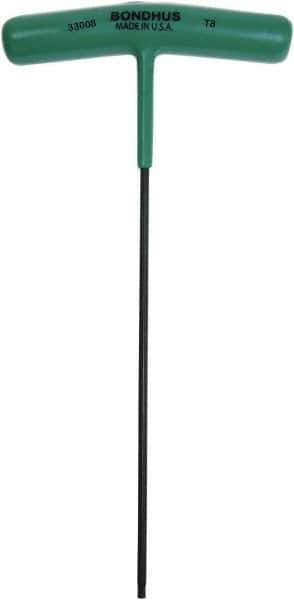 Bondhus - T8 Torx Key - T-Handle Cushion Grip - Exact Tool & Supply