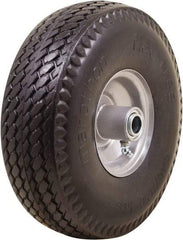 Marathon Industries - 3-19/64" Wide x 10-1/2" High x 4" Deep Flat Free Hand Truck Tire - 300 Lb Load Capacity - Exact Tool & Supply