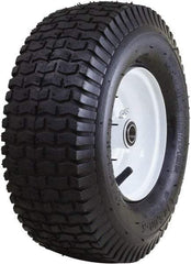 Marathon Industries - 5" Wide x 13" High x 5" Deep Turf Pneumatic Hand Truck Tire - 350 Lb Load Capacity - Exact Tool & Supply