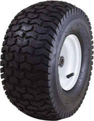 Marathon Industries - 6-7/64" Wide x 15" High x 7" Deep Turf Pneumatic Hand Truck Tire - 400 Lb Load Capacity - Exact Tool & Supply