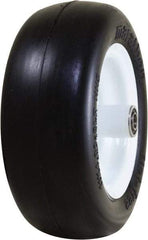Marathon Industries - 4" Wide x 11" High x 5" Deep Flat Free Hand Truck Tire - 400 Lb Load Capacity - Exact Tool & Supply