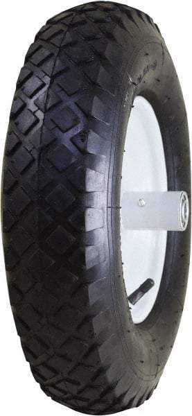 Marathon Industries - 3-25/64" Wide x 15-1/2" High x 6" Deep Pneumatic Hand Truck Tire - 400 Lb Load Capacity - Exact Tool & Supply