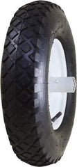 Marathon Industries - 3-25/64" Wide x 15-1/2" High x 6" Deep Pneumatic Hand Truck Tire - 400 Lb Load Capacity - Exact Tool & Supply