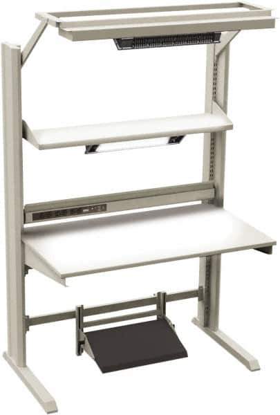 O.C. White - Machine Lights Machine Light Style: Linear Mounting Type: Combined Screw Down & Magnetic Base - Exact Tool & Supply