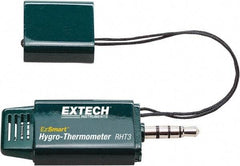 Extech - Thermometer/Hygrometers & Barometers Type: Hygrometer Minimum Relative Humidity (%): 20 - Exact Tool & Supply