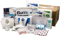 Medique - 62 Piece, 25 Person, Refill for Industrial First Aid Kit - Plastic Bag - Exact Tool & Supply