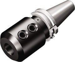 Sandvik Coromant - 50;1 1/2;50 System Size, Modular Tool Holding System Adapter - 90mm Projection, 70mm Body Diam, 7.5512" OAL, Through Coolant - Exact Tool & Supply
