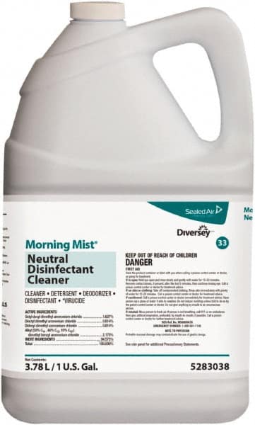 Diversey - Case of (4) 1 Gal Bottles Disinfectant - Exact Tool & Supply